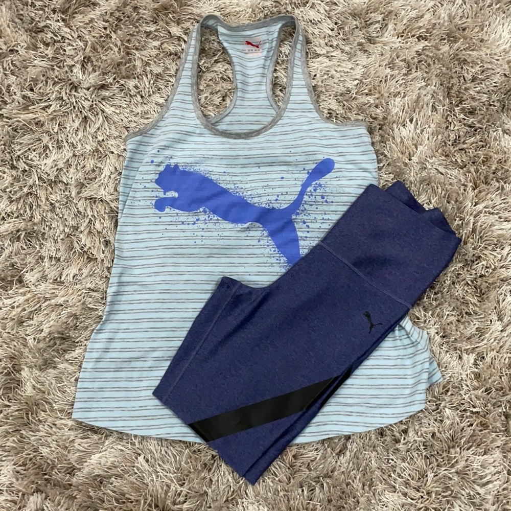 Puma Set Leggings and Shirt